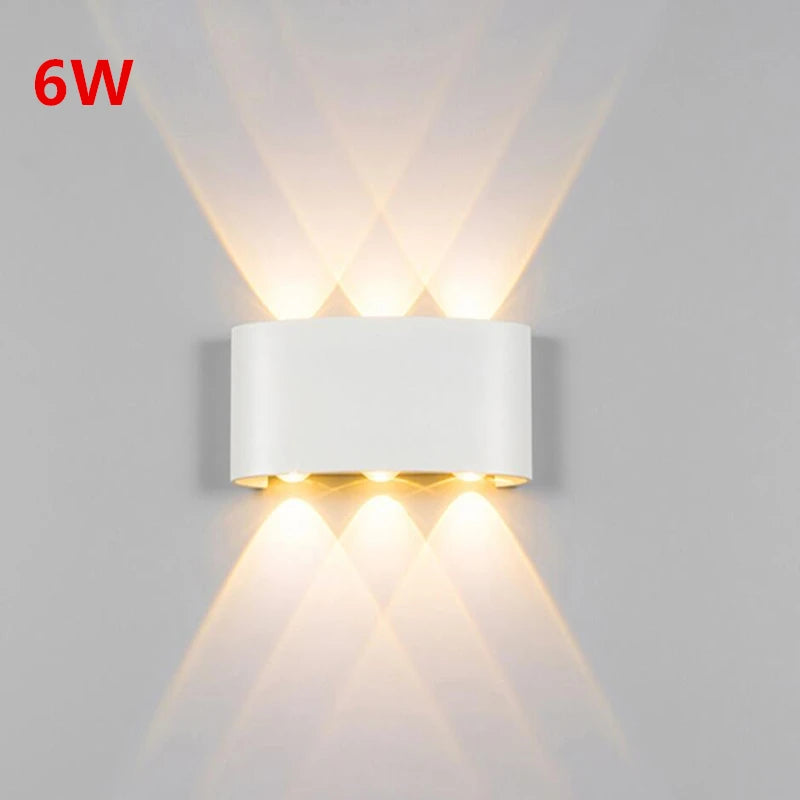 IP65 Led Wall Lamp Waterproof Interior Wall Light AC110V 220V Lndoor Outdoor Lighting For Living Room Bedroom Stairs Home Decor