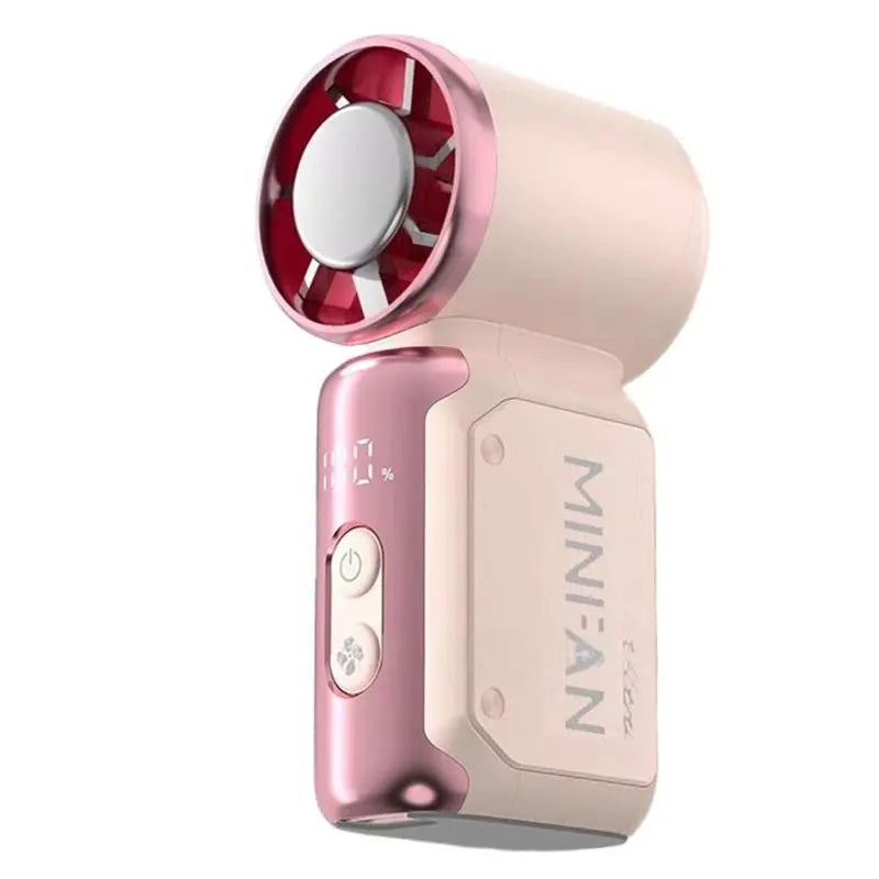 TFORU-Mini Handheld Fan Portable Handheld Small Fan USB Charging Portable Pocket Fan For Outdoor Travel Travel Accessories