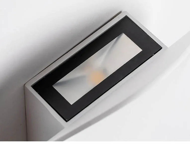 Modern Simple Outdoor Waterproof LED Wall Washer Stair Aisle Bedroom Sofaside Creative Artistic Atmosphere Round Wall Lamp