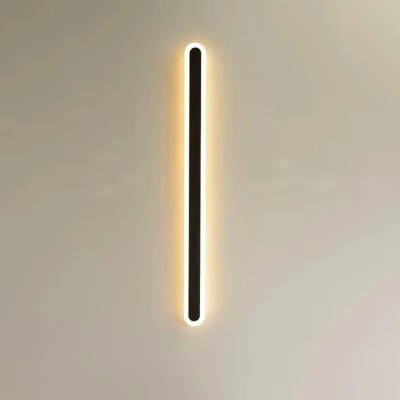 Modern Minimalist LED Strip Wall Lamp Interior Decorative Line Lamp Balcony Bedroom Living Room Lamp