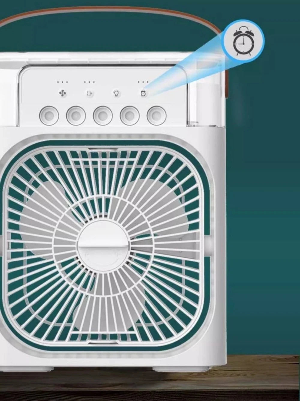 3 In 1 Fan AIr Conditioner Household Mini Air Cooler LED Night Light Portable Humidifier Air Adjustment Fan Office Home Fan
