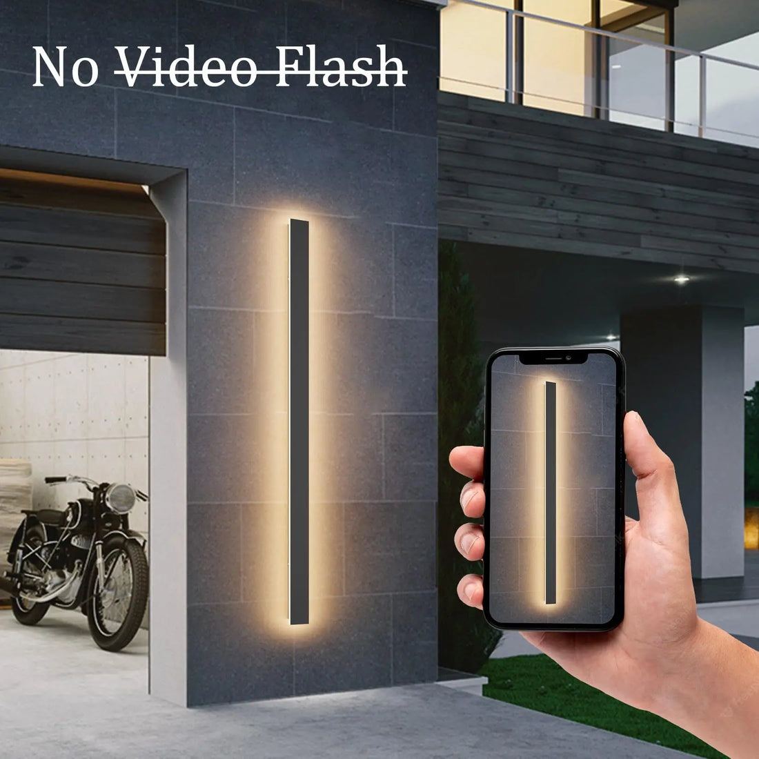Waterproof Wall Lamp LED Outdoor Garden Wall Lamps Stair Garden Lamp Living Room Bedroom Ip65 Black Wall Lights