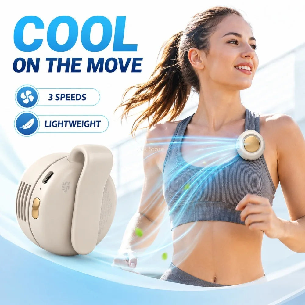 Breezo AirClip™ | Portable Bladeless Cooling Fan - Breezo
