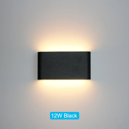 LED Outdoor Waterproof IP65 Wall Light Porch Garden Wall Lamp &amp; Indoor Home Decor Bedroom Living Room Decoration Lighting Lamp
