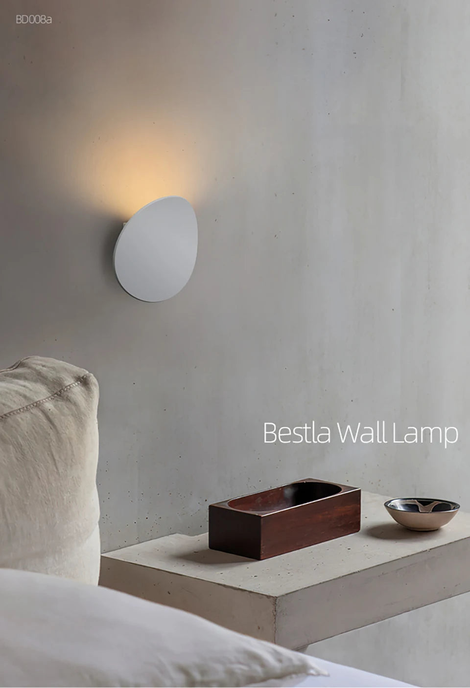 Aisilan LED IP65 Waterproof Wall Lamp Exterior Light for Bedroom Bedside Living Room Stairs Corridor Hallway Porch Decorative