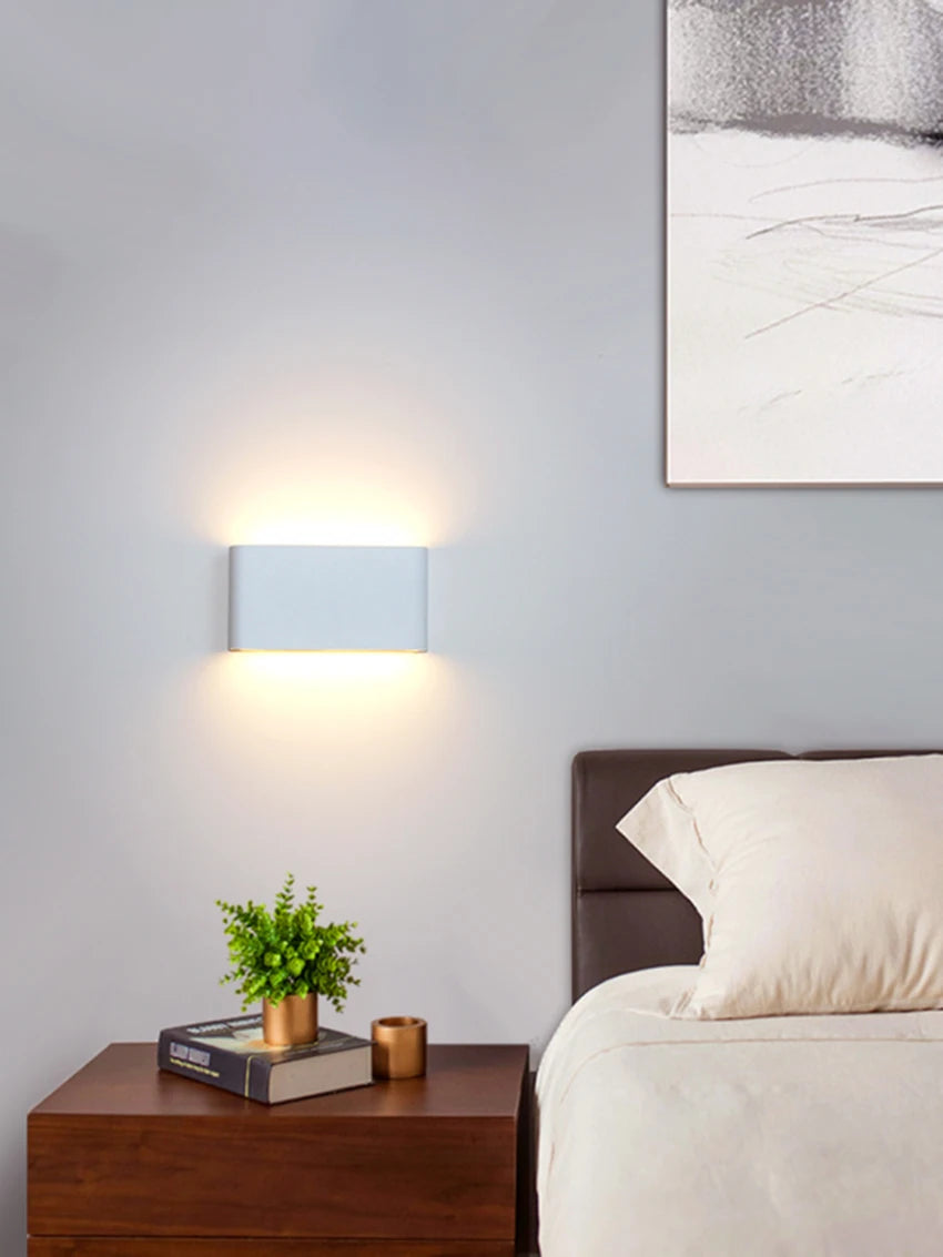LED Outdoor Waterproof IP65 Wall Light Porch Garden Wall Lamp &amp; Indoor Home Decor Bedroom Living Room Decoration Lighting Lamp