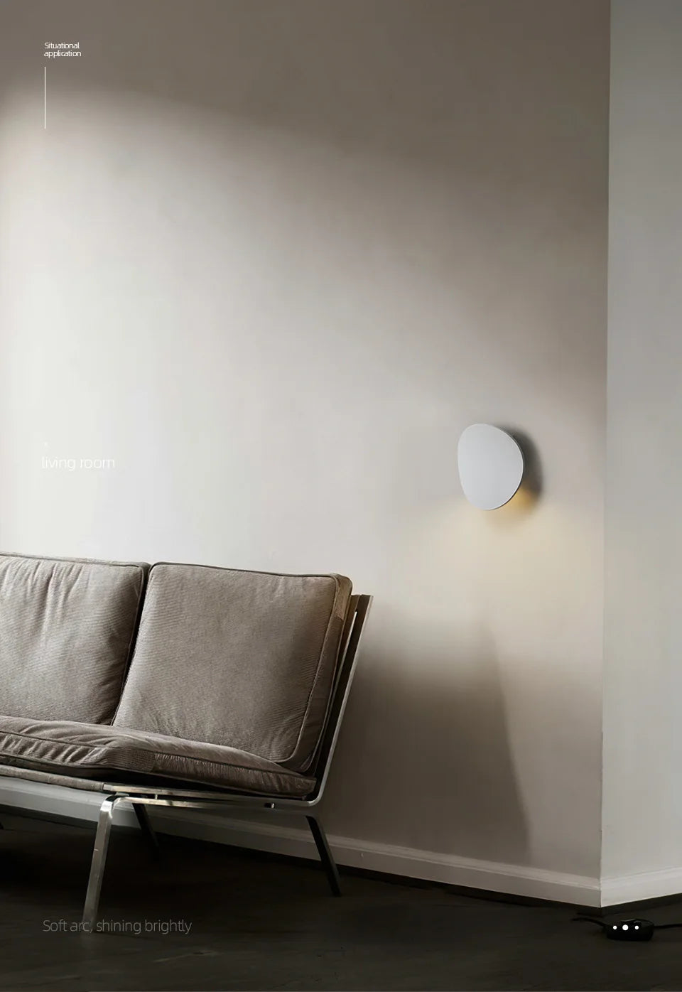 Aisilan LED IP65 Waterproof Wall Lamp Exterior Light for Bedroom Bedside Living Room Stairs Corridor Hallway Porch Decorative