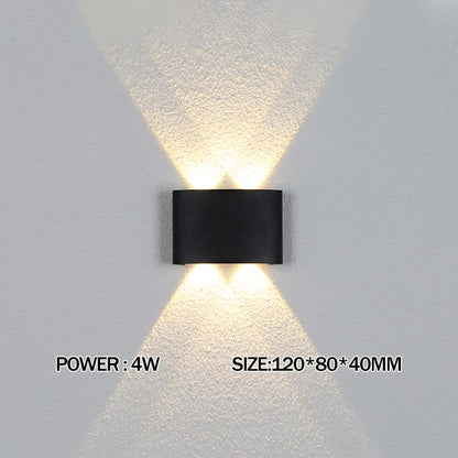 IP65 Led Wall Lamp Waterproof Interior Wall Light AC110V 220V Lndoor Outdoor Lighting For Living Room Bedroom Stairs Home Decor