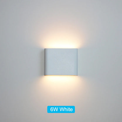 LED Outdoor Waterproof IP65 Wall Light Porch Garden Wall Lamp &amp; Indoor Home Decor Bedroom Living Room Decoration Lighting Lamp