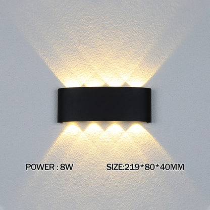 IP65 Led Wall Lamp Waterproof Interior Wall Light AC110V 220V Lndoor Outdoor Lighting For Living Room Bedroom Stairs Home Decor