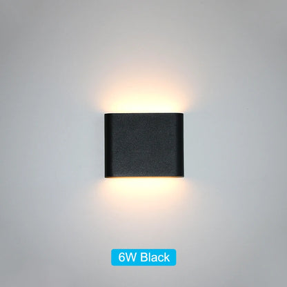 LED Outdoor Waterproof IP65 Wall Light Porch Garden Wall Lamp &amp; Indoor Home Decor Bedroom Living Room Decoration Lighting Lamp