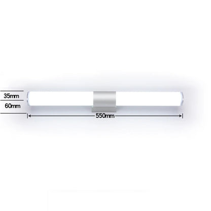 Home Modern LED Wall Lamp Super Bright Long Strips Led Mirror Light Simple Indoor Decors Acrylic Lights for Bathroom Bedroom
