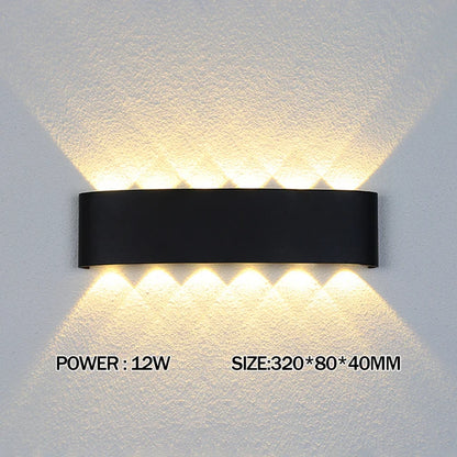IP65 Led Wall Lamp Waterproof Interior Wall Light AC110V 220V Lndoor Outdoor Lighting For Living Room Bedroom Stairs Home Decor