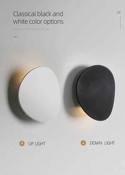 Aisilan LED IP65 Waterproof Wall Lamp Exterior Light for Bedroom Bedside Living Room Stairs Corridor Hallway Porch Decorative