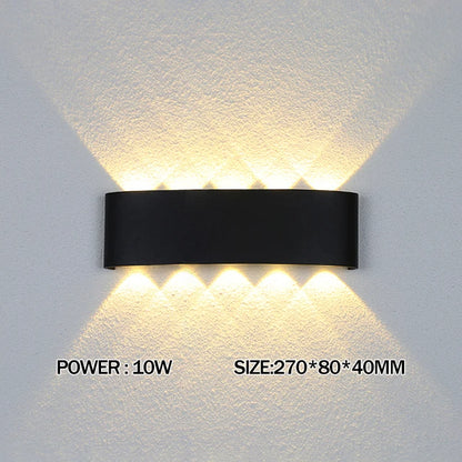 IP65 Led Wall Lamp Waterproof Interior Wall Light AC110V 220V Lndoor Outdoor Lighting For Living Room Bedroom Stairs Home Decor