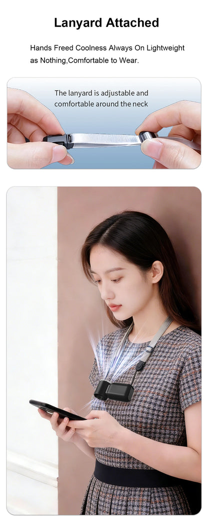Mini Portable Handheld Fan USB Rechargeable Turbo Fan Outdoor Mini Personal Pocket Hand Fan 199 Speed  Portable Small Hand Fan