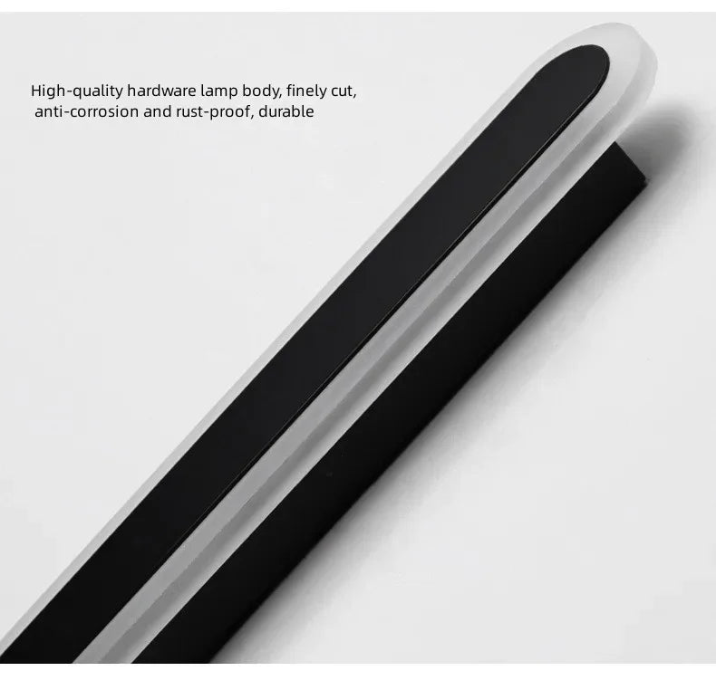 Modern Minimalist LED Strip Wall Lamp Interior Decorative Line Lamp Balcony Bedroom Living Room Lamp