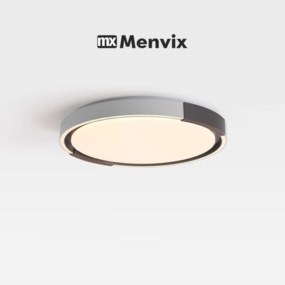 Modern LED Ceiling Lamp Bedroom Study Fixture Round White Home Art Design Indoor Decoration Living Room Lights Lustre Lighting