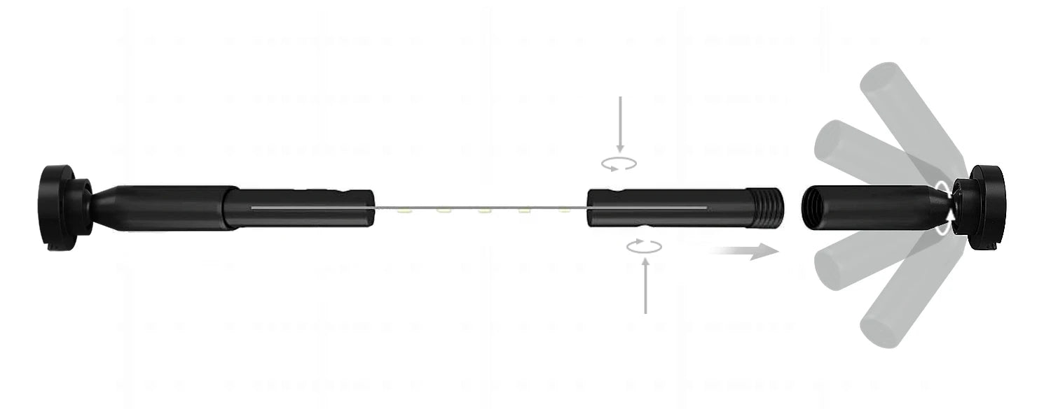 Skyline Steel Strip Diy Linear No Main Light LED Lighting Interior Decoration Aisle Modern Creative Exhibition Hall Wall Lamp