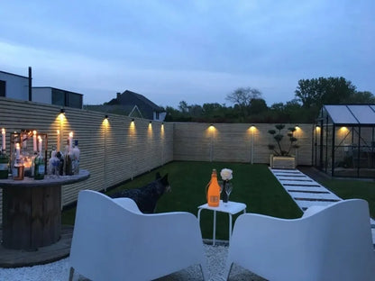 Waterproof IP65 Outdoor Wall Light Aluminium 5W LED Wall Lamp Sconce Balcony Garden Decoration Lighting Lamp AC110V 220V