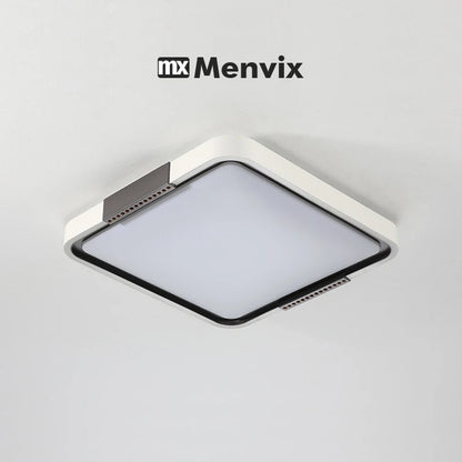 Modern LED Ceiling Lamp Bedroom Study Fixture Round White Home Art Design Indoor Decoration Living Room Lights Lustre Lighting