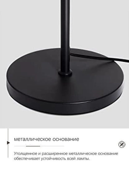 Modern Nordic Fabric Floor Lamp LED Standing Lamp for Living Room Bedroom Study Dining Room Hotel Villa Home Decor Bedside Lamp