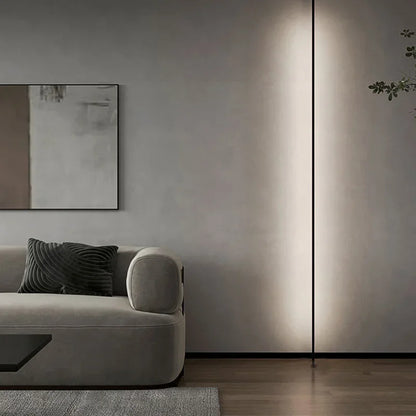 Modern Skyline Wall Lamp Black and White Linear Background LED Bar with Living Room Home Decorative Bathroom Light