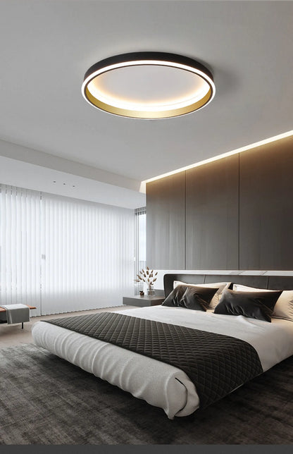 Simple Round Bedroom Led Ceiling Lights Modern Home Decor Lampen Nordic Living Room Lamp Lighting Minimalist Ins Room Study Lamp