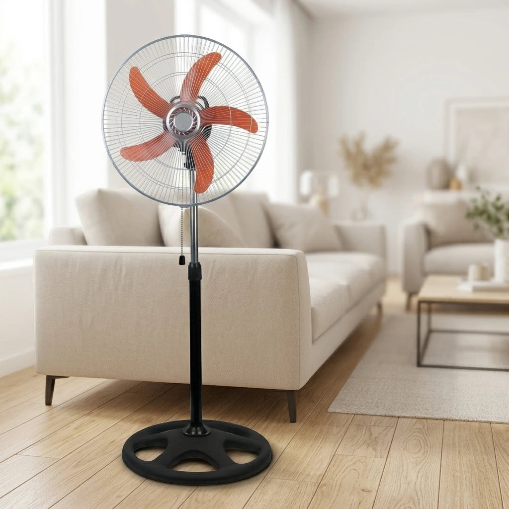 Wholesale Household 3 Way Use Oscillating Fan Adjustable Height Stand Wall Desk Fan Strong Wind Home Kitchen Air Circulator Fan