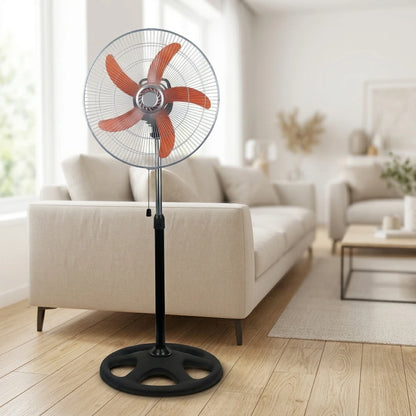 Wholesale Household 3 Way Use Oscillating Fan Adjustable Height Stand Wall Desk Fan Strong Wind Home Kitchen Air Circulator Fan