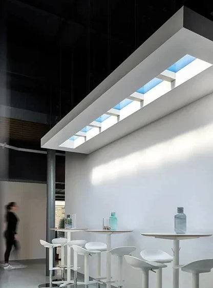 Blue sky light ceiling lamp for Bathroom Indoor Decor panel Kids room lamp Kitchen Natural Lighting Surface ceiling chandelier