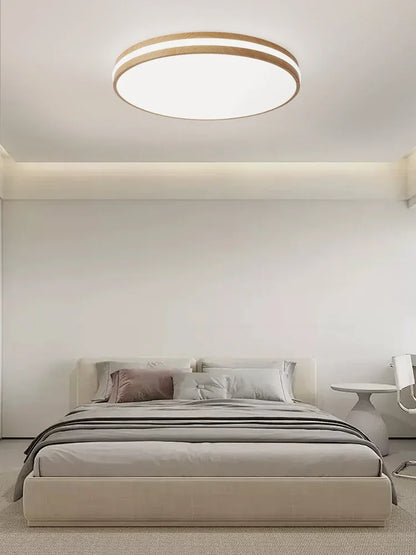 Nordic Macaron Ceiling Lamp Modern Remote Dimming Decor Light Living Room Bedroom Study Kitchen Indoor Home LED Ceiling Light