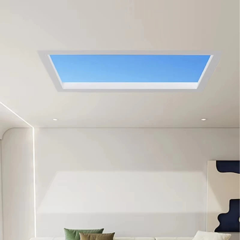 Blue sky light ceiling lamp for Bathroom Indoor Decor panel Kids room lamp Kitchen Natural Lighting Surface ceiling chandelier