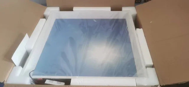 Blue Ceiling Light Minimalist Sky LED Lights Square Panel Light for Bedroom Indoor Kids Room Lamp Semi Flush Mount Ceiling Light