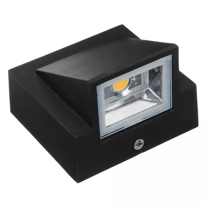 Waterproof IP65 Outdoor Wall Light Aluminium 5W LED Wall Lamp Sconce Balcony Garden Decoration Lighting Lamp AC110V 220V