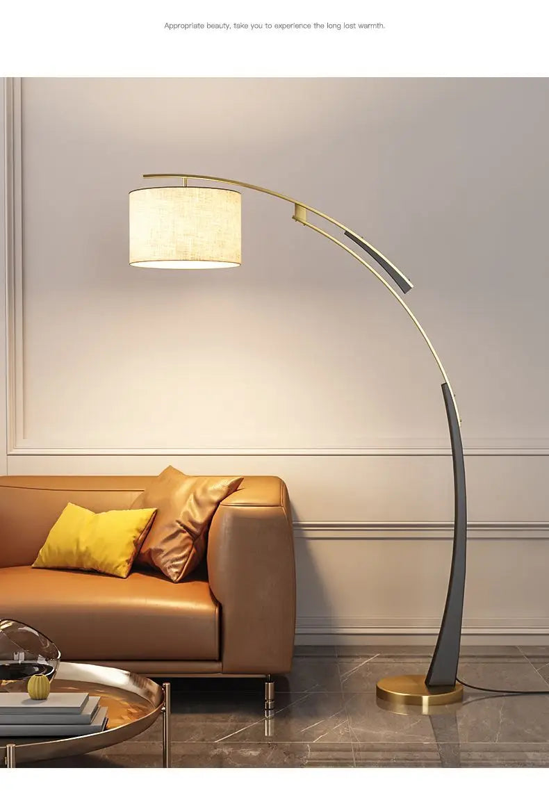 Nordic Style Fishing Lamp Floor Lamp, Modern Minimalist Design, Sofa Standing Lamp, Reading Lamp For Living Room, Bedroom Study