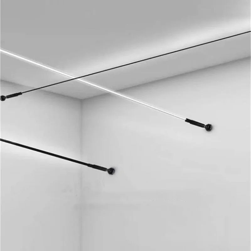 5m/8m/9m Skyline Linear Light COB LED Wall Lamp Living Room Art Exhibition Background Decor Bedroom Minimalist LED Strips Sconce