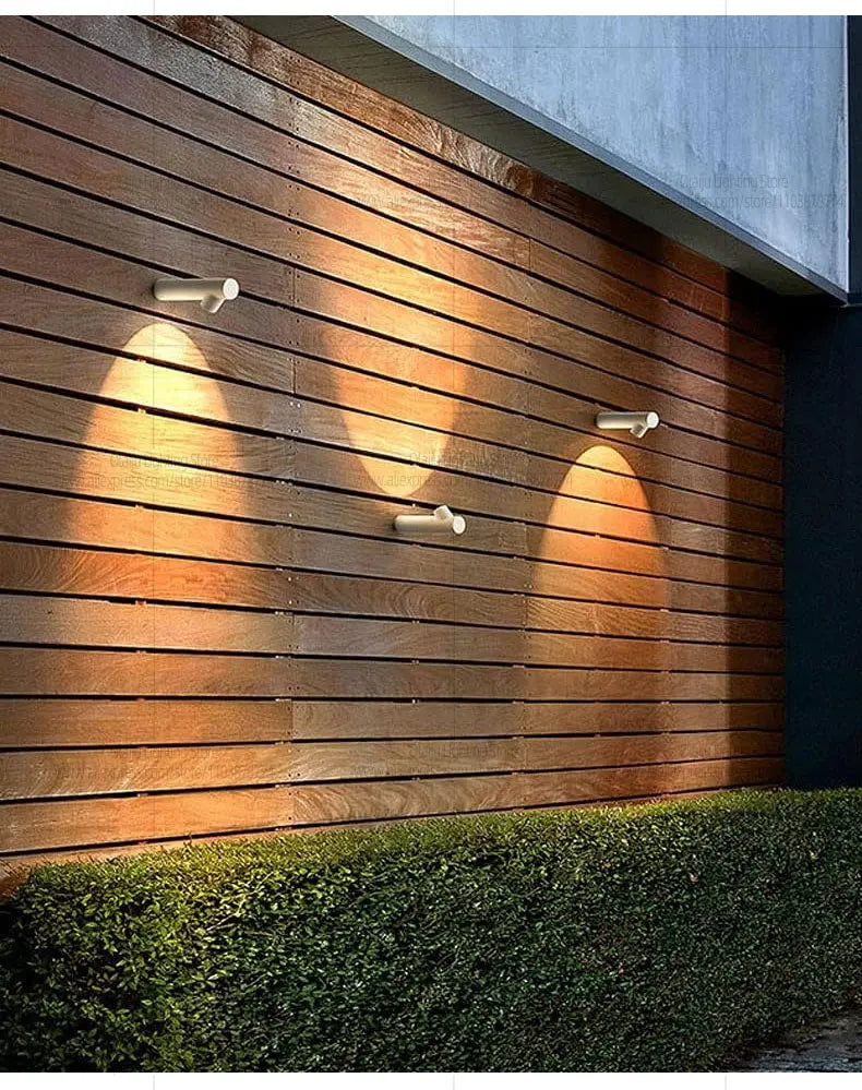 LED Modern Outdoor Waterproof Wall Lamp Living Room Background Wall Light IP65 Garden Decoration Lamp Staircase Corridor Lamp
