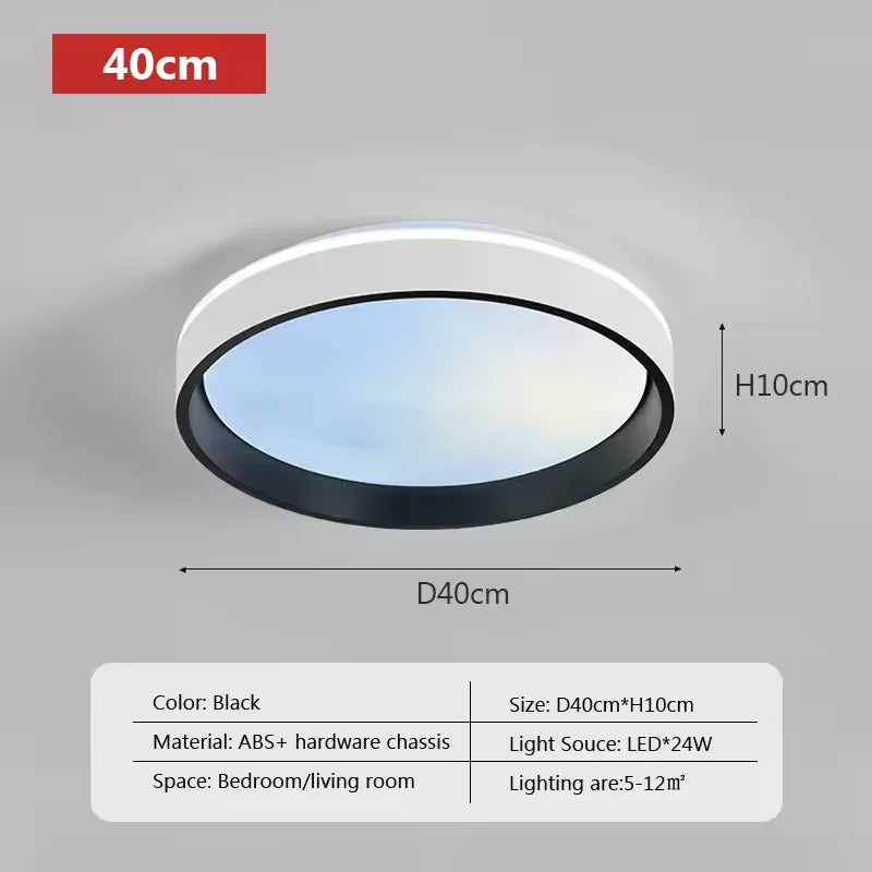 Blue LED Sky Ceiling Light Minimalist Square Recessed Ceiling Lights for Bedroom Kitchen Lamp Designer Office Ceiling Lights