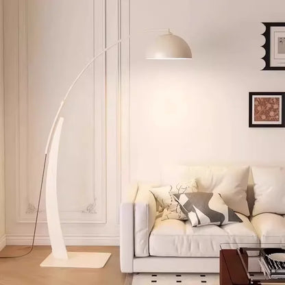 Nordic ARC Floor Lamp Retro Wooden Standing Lamp For Homestay Living Room Sofa Side Study Bedroom Bedside Reading Stand Lighting