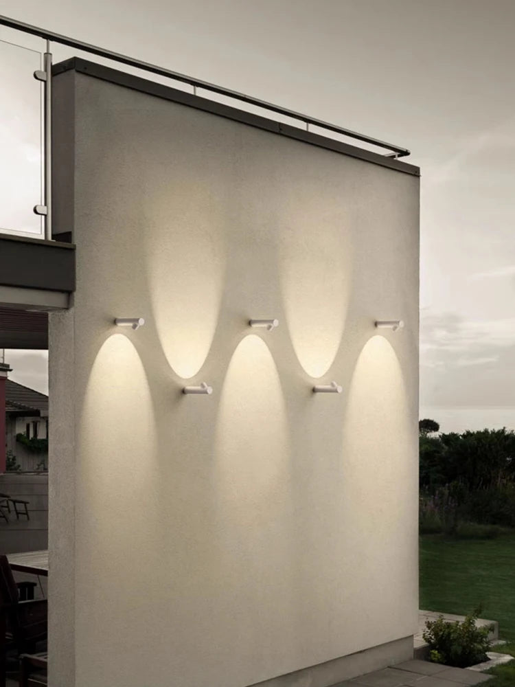 LED Modern Outdoor Waterproof Wall Lamp Living Room Background Wall Light IP65 Garden Decoration Lamp Staircase Corridor Lamp