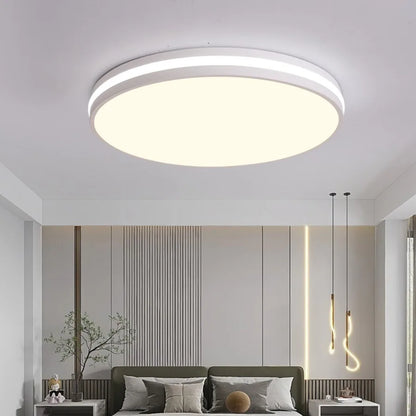Nordic Macaron Ceiling Lamp Modern Remote Dimming Decor Light Living Room Bedroom Study Kitchen Indoor Home LED Ceiling Light