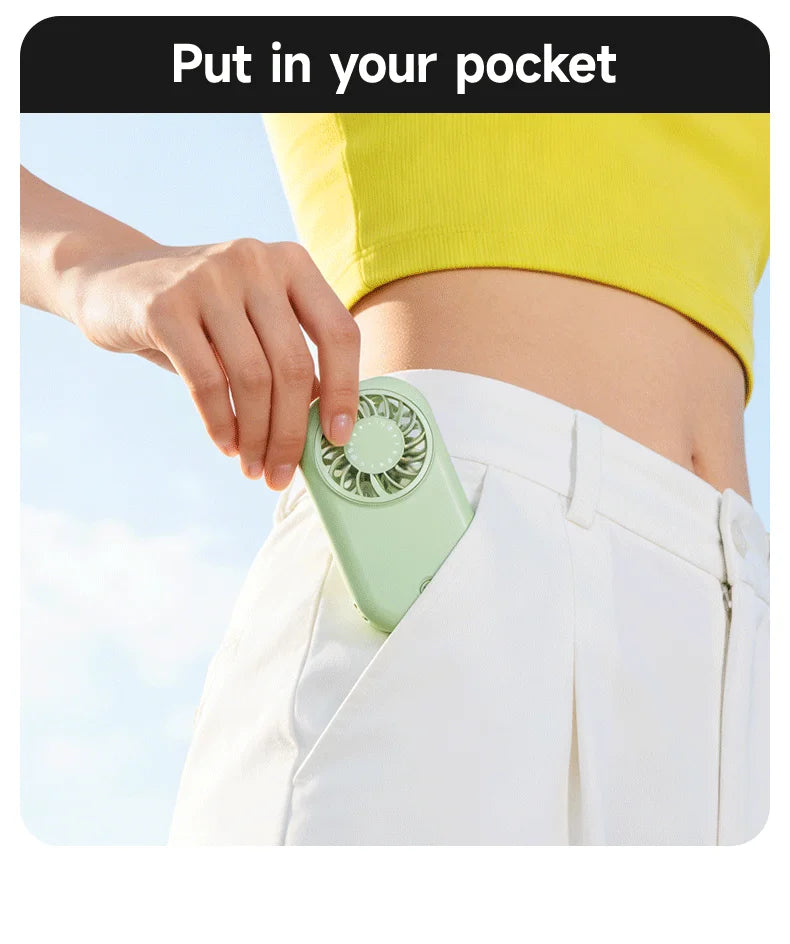 Portable Handheld Small Fan 5-speed Wind 1200mah Battery Capacity Mini USB Rechargeable Handheld Fan Suitable Outdoor