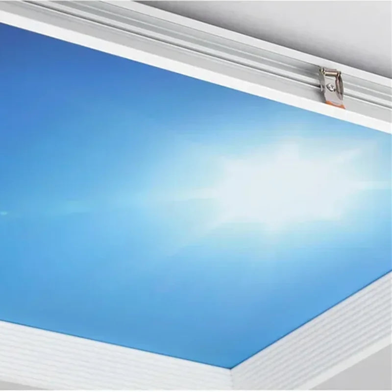Blue LED Sky Ceiling Light Minimalist Square Recessed Ceiling Lights for Bedroom Kitchen Lamp Designer Office Ceiling Lights