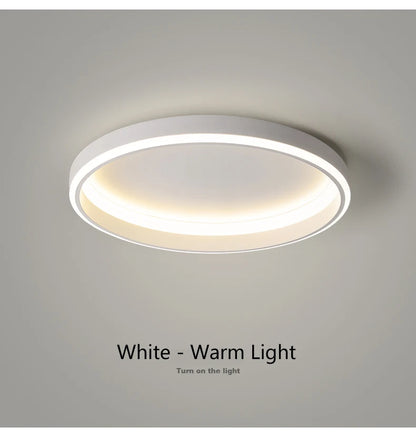 Simple Round Bedroom Led Ceiling Lights Modern Home Decor Lampen Nordic Living Room Lamp Lighting Minimalist Ins Room Study Lamp
