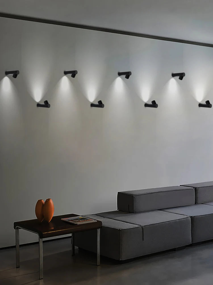 LED Modern Outdoor Waterproof Wall Lamp Living Room Background Wall Light IP65 Garden Decoration Lamp Staircase Corridor Lamp
