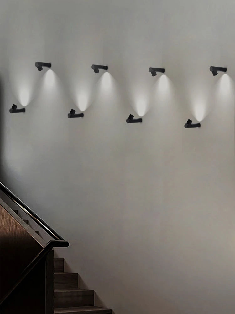 LED Modern Outdoor Waterproof Wall Lamp Living Room Background Wall Light IP65 Garden Decoration Lamp Staircase Corridor Lamp