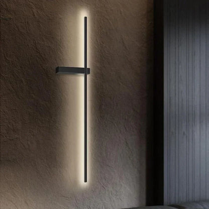 LED Wall Lamp Modern Minimalist Strip Wall Decor Lights Lighting for Bedroom Bedside Living Room TV Sofa Lobby Background Decor