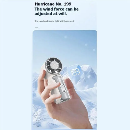 TFORU-Mini Handheld Fan Portable Handheld Small Fan USB Charging Portable Pocket Fan For Outdoor Travel Travel Accessories