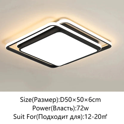Modern LED Ceiling Light For Bedroom Living Dining Room Study Aisle Balcony Chandelier Indoor Home Decor Lighting Fixture Luster